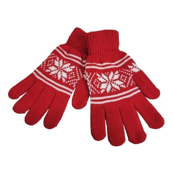 WINTER GLOVES, SNOWFLAKE - Picture 2 of 2